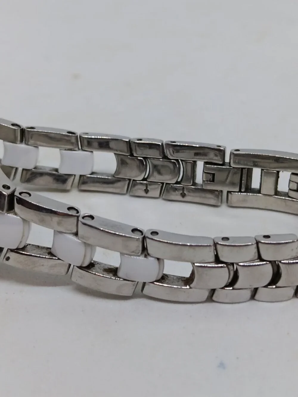 Relic by Fossil ZR11894 Women's 25mm White Resin S/Steel Quartz Watch